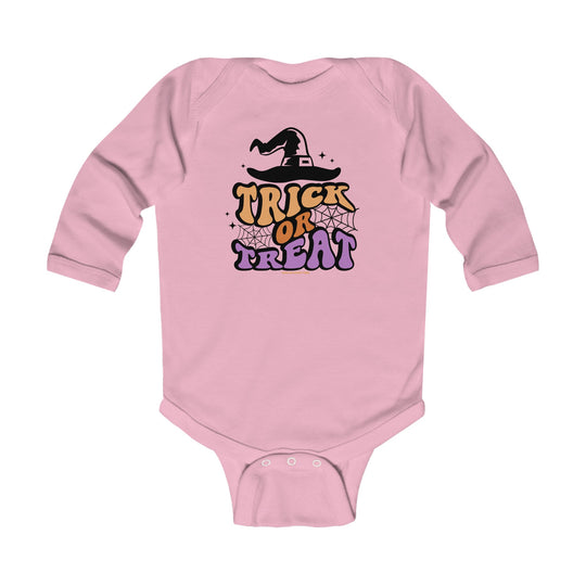 TRICK OR TREAT LONGSLEEVE ONESIE