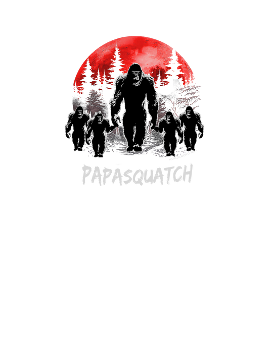 A relaxed fit Papasquatch Tee crafted from 100% ring-spun cotton. Garment-dyed for extra coziness, featuring double-needle stitching for durability and a seamless design. Ideal for daily wear from Worlds Worst Tees.