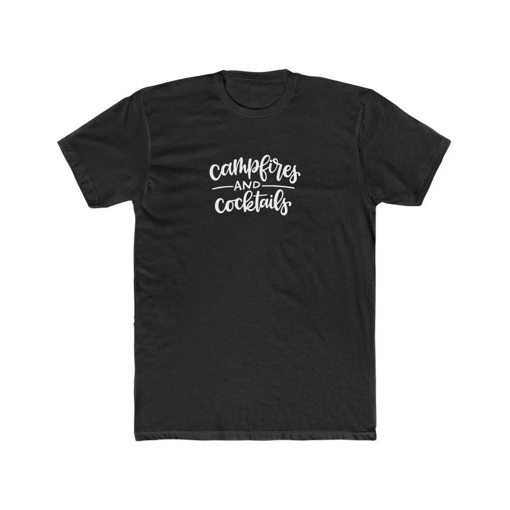 Cocktails and Campfires Tee 38208367627157327714 24 T-Shirt Worlds Worst Tees