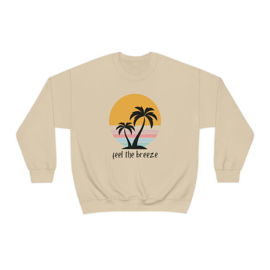 Feel the Breeze Crewneck Sweatshirt 62794395488314747513 46 Sweatshirt Worlds Worst Tees