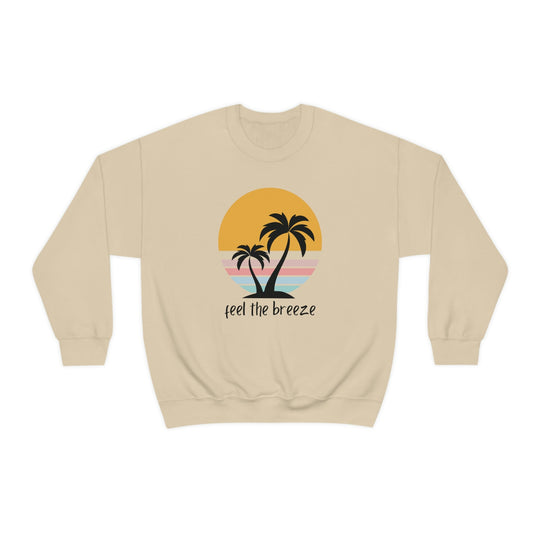 Feel the Breeze Crewneck Sweatshirt 62794395488314747513 46 Sweatshirt Worlds Worst Tees