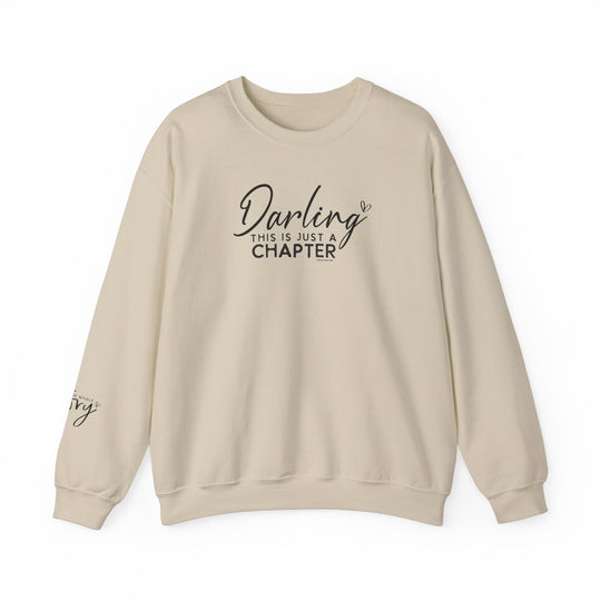 Unisex heavy blend crewneck sweatshirt, medium-heavy fabric, 50% cotton, 50% polyester, classic fit, crew neckline, double-needle stitching, tear-away label, ethically grown US cotton. Ideal for colder months.