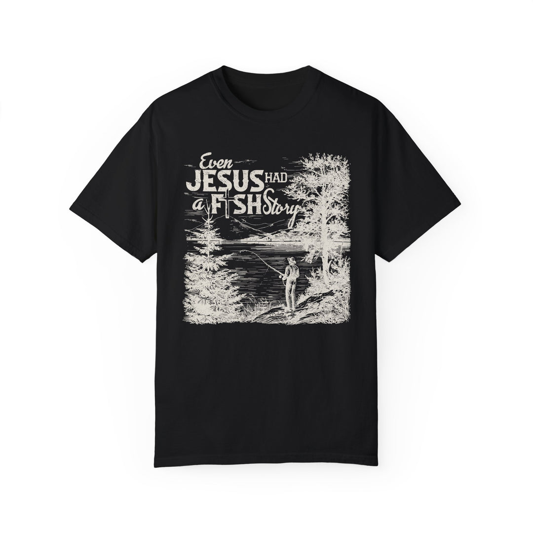 Jesus Fishing Story T-shirt