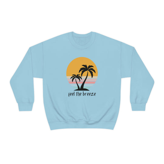 Feel the Breeze Crewneck Sweatshirt 62794395488314747513 46 Sweatshirt Worlds Worst Tees