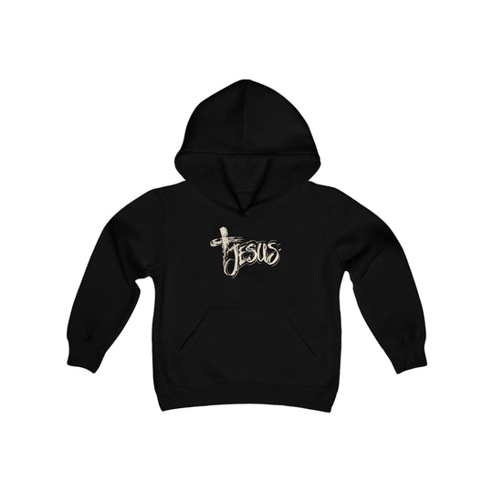 Jesus Cross Youth Hoodie