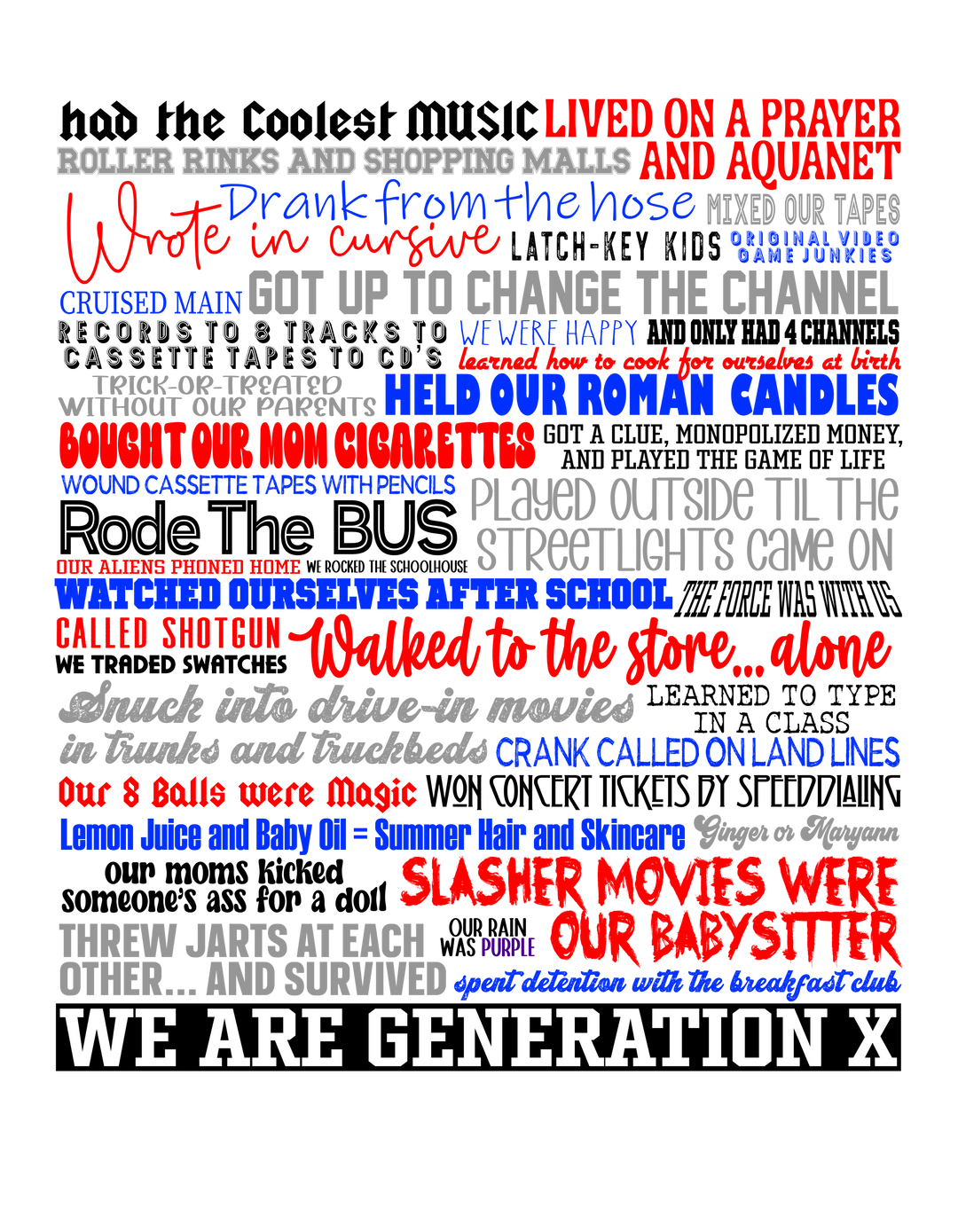 Generation X Hoodie