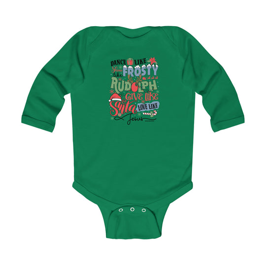 Frosty Rudolph Santa Jesus Onesie