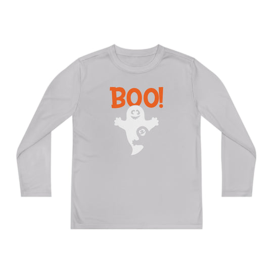 Boo Long Sleeve Youth Tee