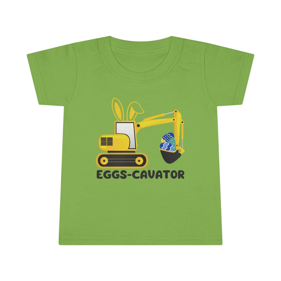 Eggs-Cavator Toddler Tee 38103153690085719736 18 Kids clothes Worlds Worst Tees