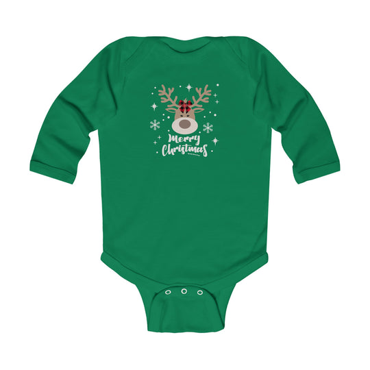 Girly Christmas Deer Christmas Onesie