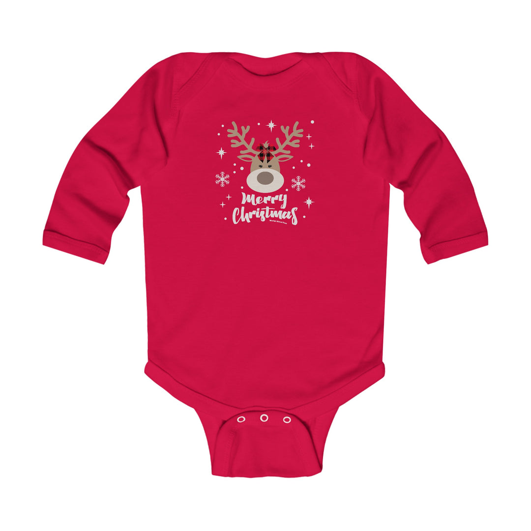 Girly Christmas Deer Christmas Onesie