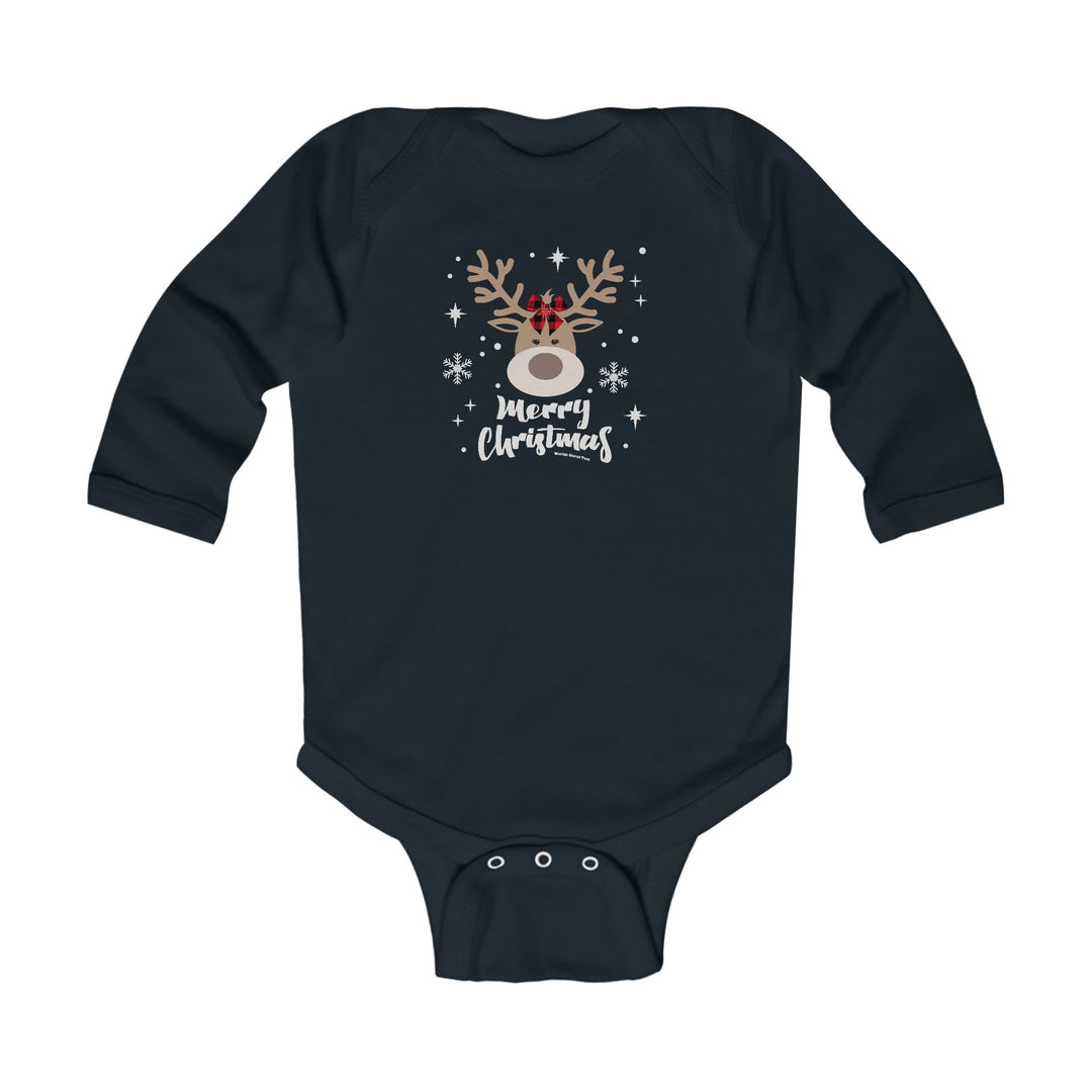 Girly Christmas Deer Christmas Onesie