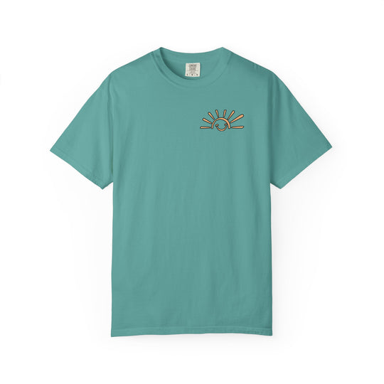 Boatin and Floatin Tee: A soft, relaxed-fit shirt made from 100% ring-spun cotton, perfect for daily wear with durable double-needle stitching.