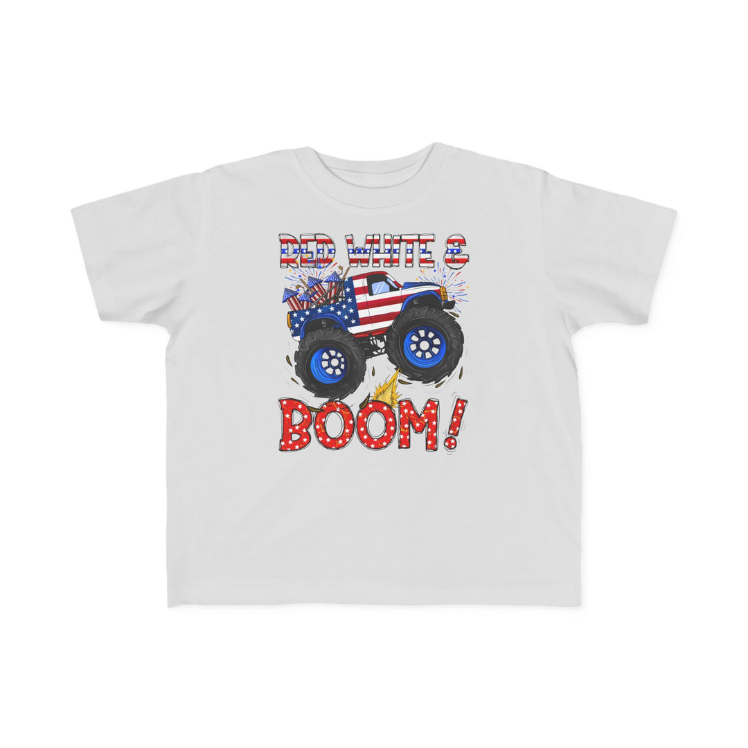 Red White and Boom Toddler Tee