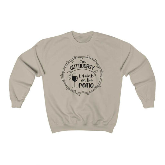 I'm Outdoorsy Crewneck 17830166349794296880 44 Sweatshirt Worlds Worst Tees