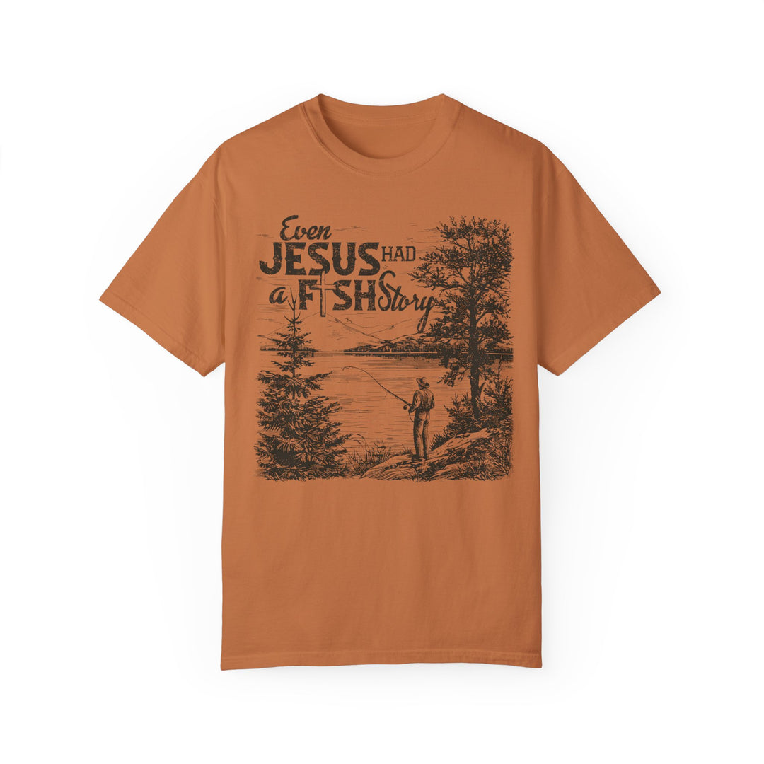 Jesus Fishing Story T-shirt