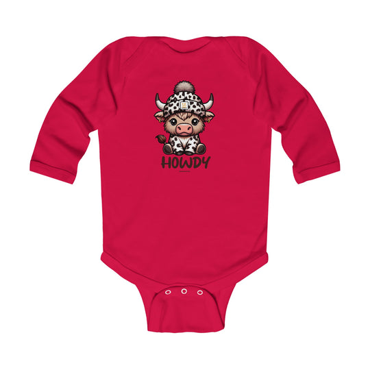 Howdy Long Sleeve Onesie