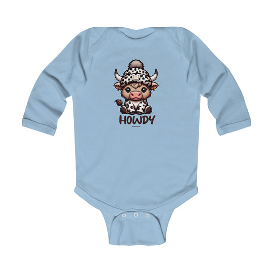 Howdy Long Sleeve Onesie