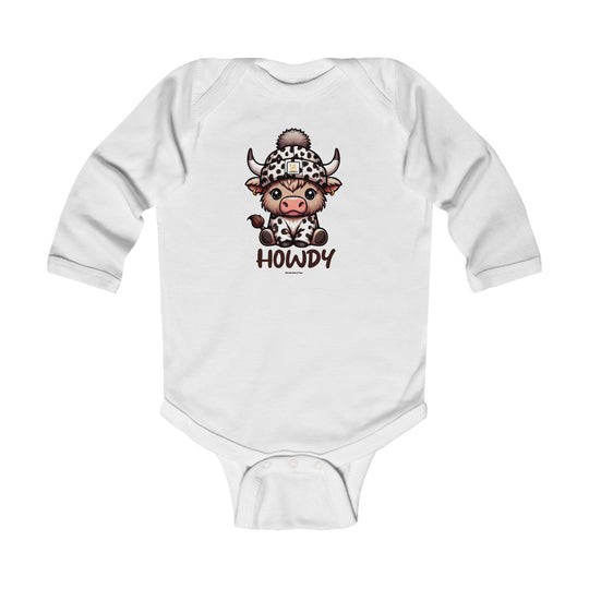 Howdy Long Sleeve Onesie