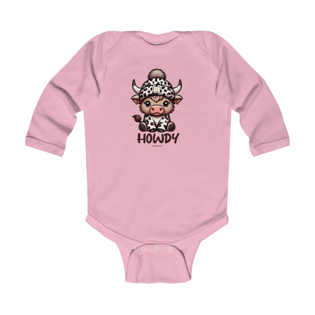 Howdy Long Sleeve Onesie