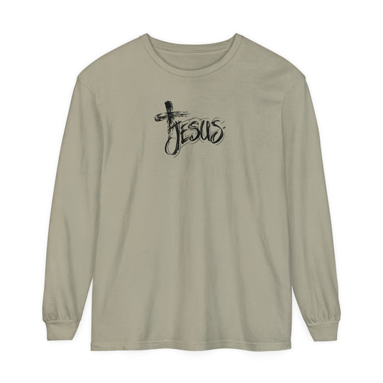 Jesus Cross Long Sleeved Tee