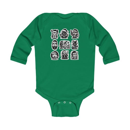 Star Wars Ornament Long Sleeve Onesie