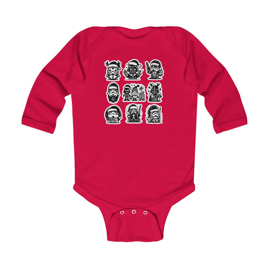 Star Wars Ornament Long Sleeve Onesie