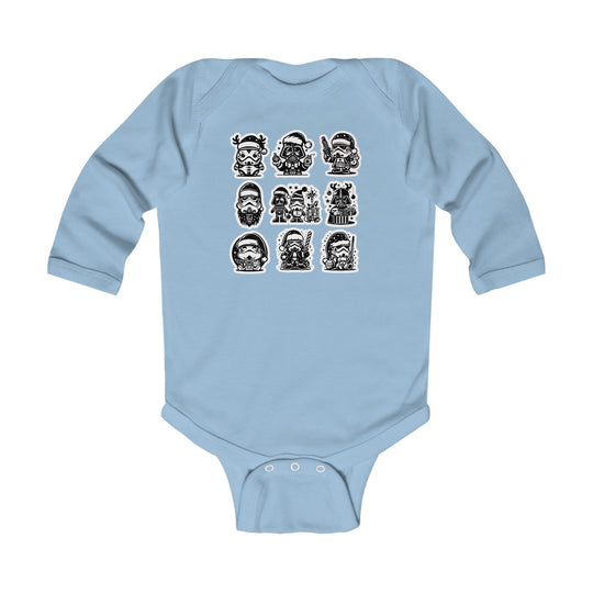 Star Wars Ornament Long Sleeve Onesie