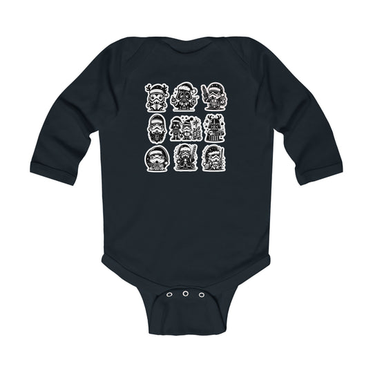 Star Wars Ornament Long Sleeve Onesie