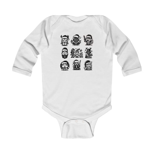 Star Wars Ornament Long Sleeve Onesie