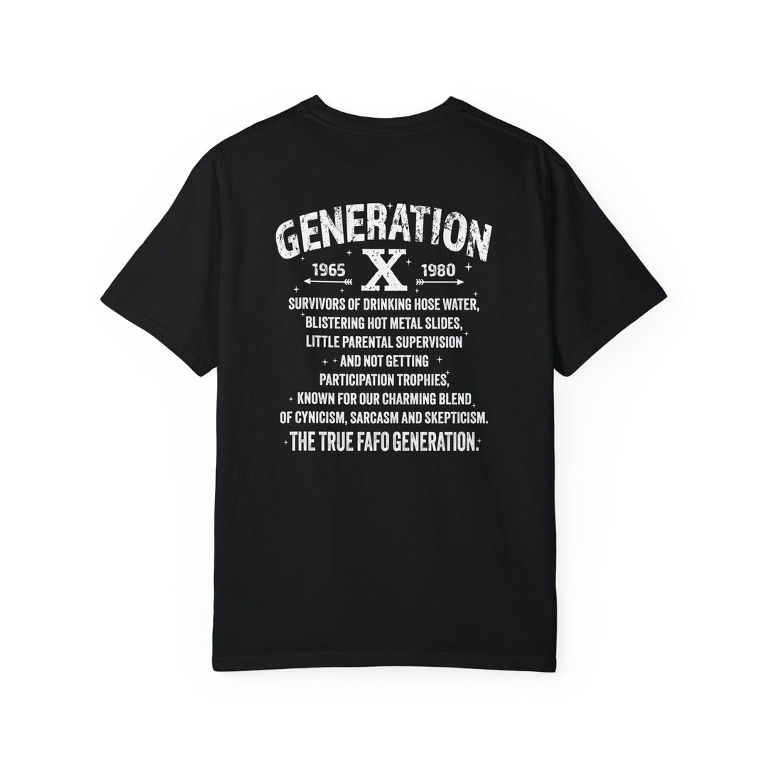 FAFO Generation X T-shirt