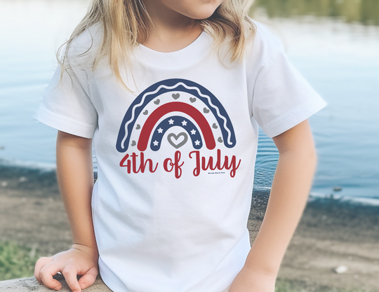 A toddler tee featuring a child near water, made of soft 100% combed ringspun cotton. Classic fit with a durable print, perfect for first adventures. Sizes 2T to 5-6T available.