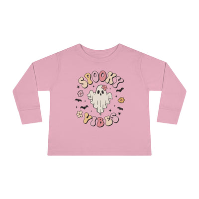 Spooky Vibes Toddler Long Sleeve Tee