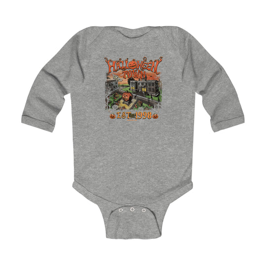 Halloweentown Long Sleeved Onesie