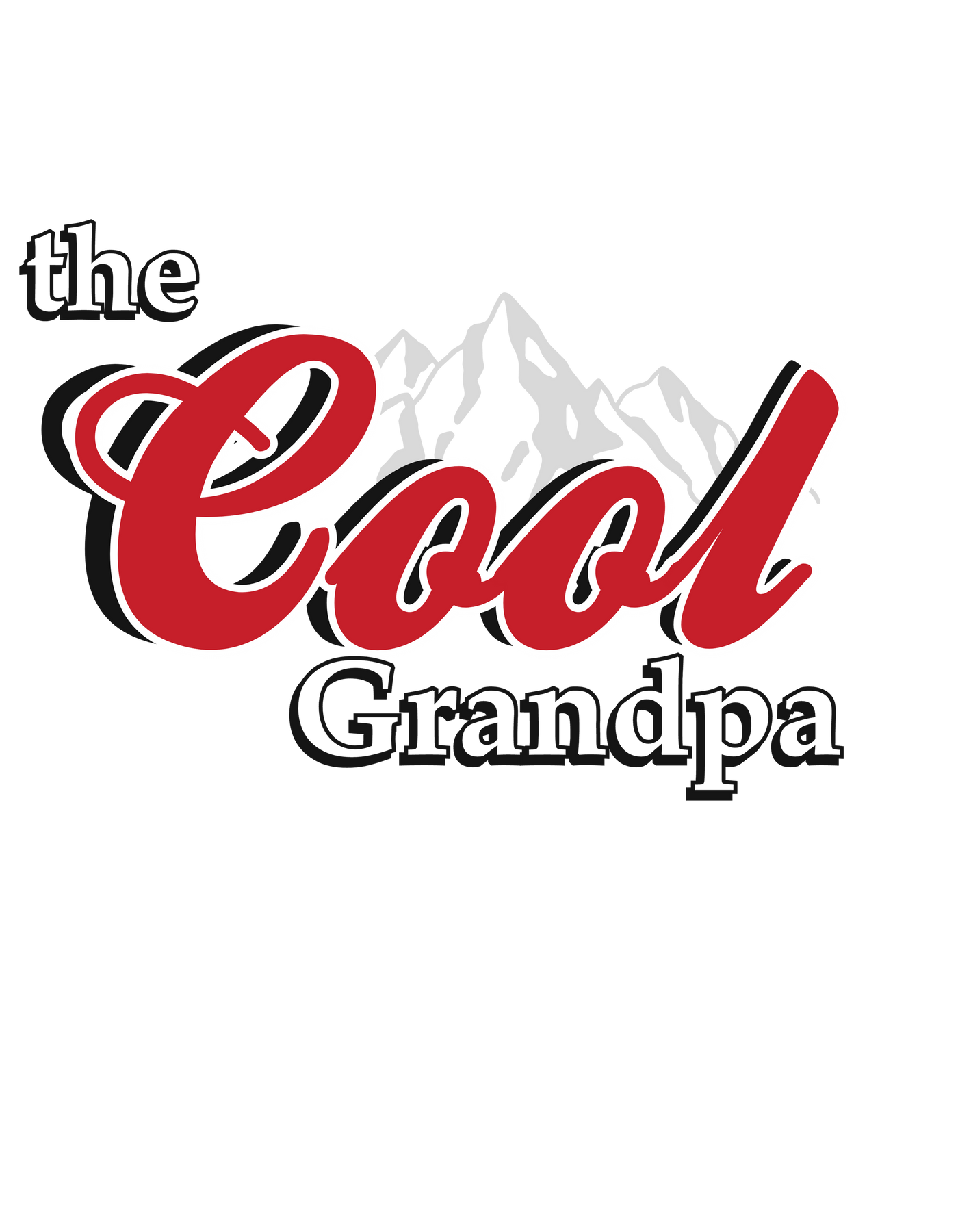 The Cool Grandpa Tee