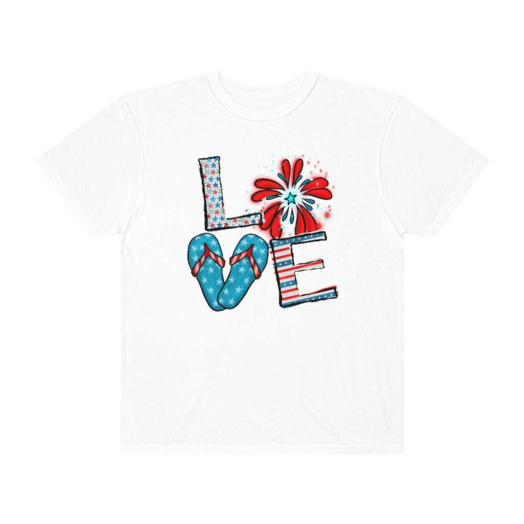 Love 4th of July Tee 46368352064060823085 24 T-Shirt Worlds Worst Tees