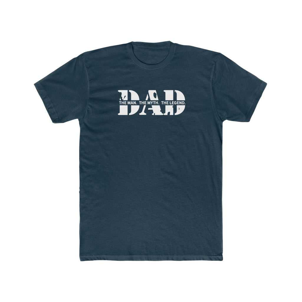 DAD the Man the Myth the Legend Men's Tee 20409185747807983209 24 T-Shirt Worlds Worst Tees