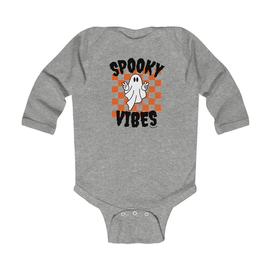 Spooky Vibes Long Sleeved Onesie