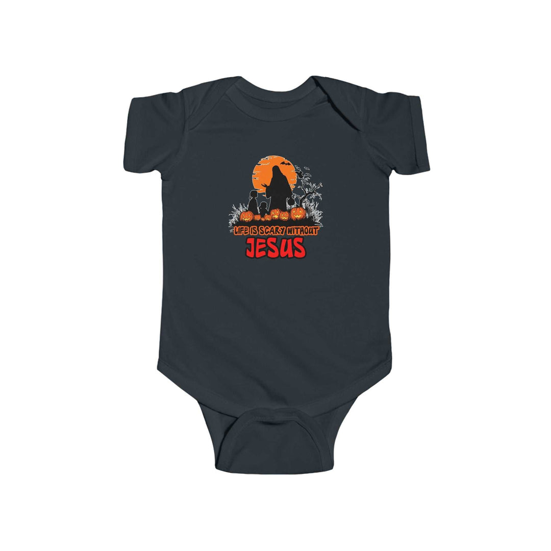 Life is Scary Without Jesus Onesie 23454877557853027503 18 Kids clothes Worlds Worst Tees