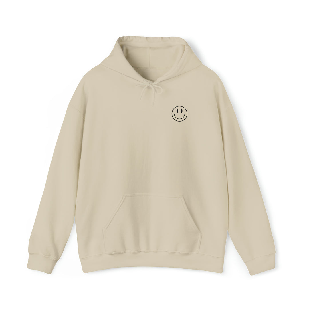 Unisex Be the Reason Sweatshirt: White with smiley face. Heavy blend fabric, ribbed collar, no itchy seams. Sizes S-5XL. Ideal comfort for all.