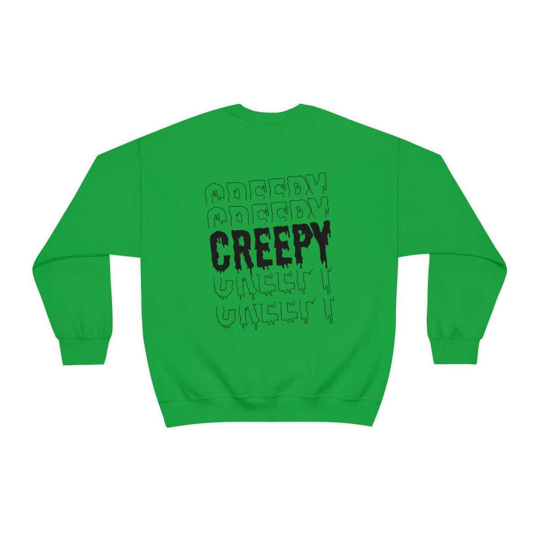 Creepy Crewneck 13312357654177253652 44 Sweatshirt Worlds Worst Tees