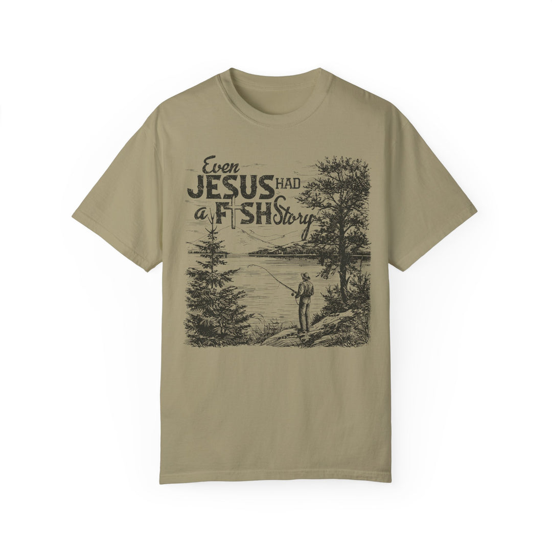 Jesus Fishing Story T-shirt