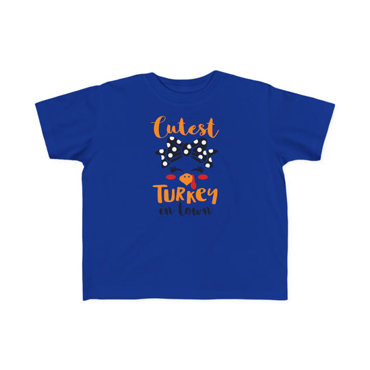 Cutest Little Turkey Toddler Tee