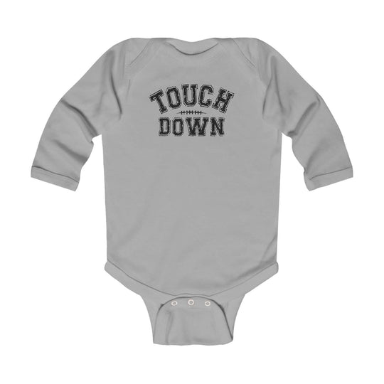 Touch Down Long Sleeve Onesie 14900325255722673224 19 Kids clothes Worlds Worst Tees