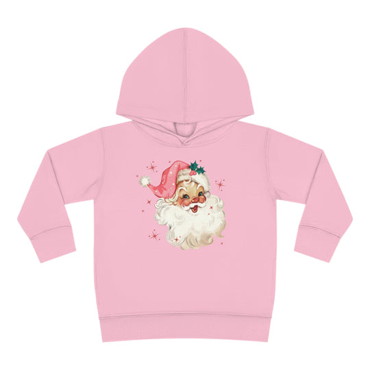 Pink Santa Toddler Hoodie