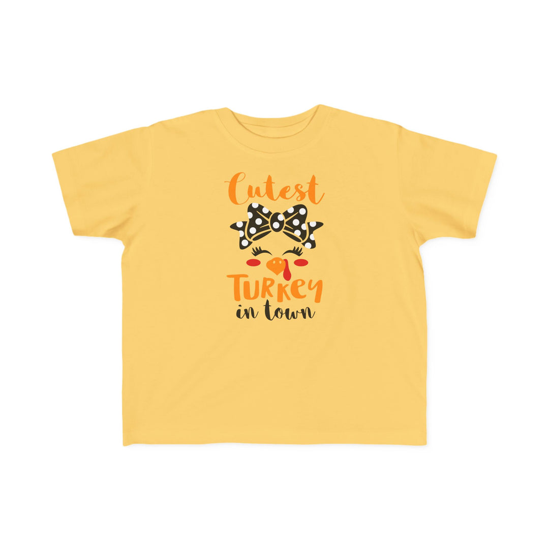 Cutest Little Turkey Toddler Tee