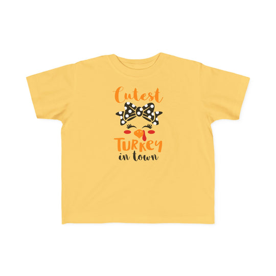 Cutest Little Turkey Toddler Tee