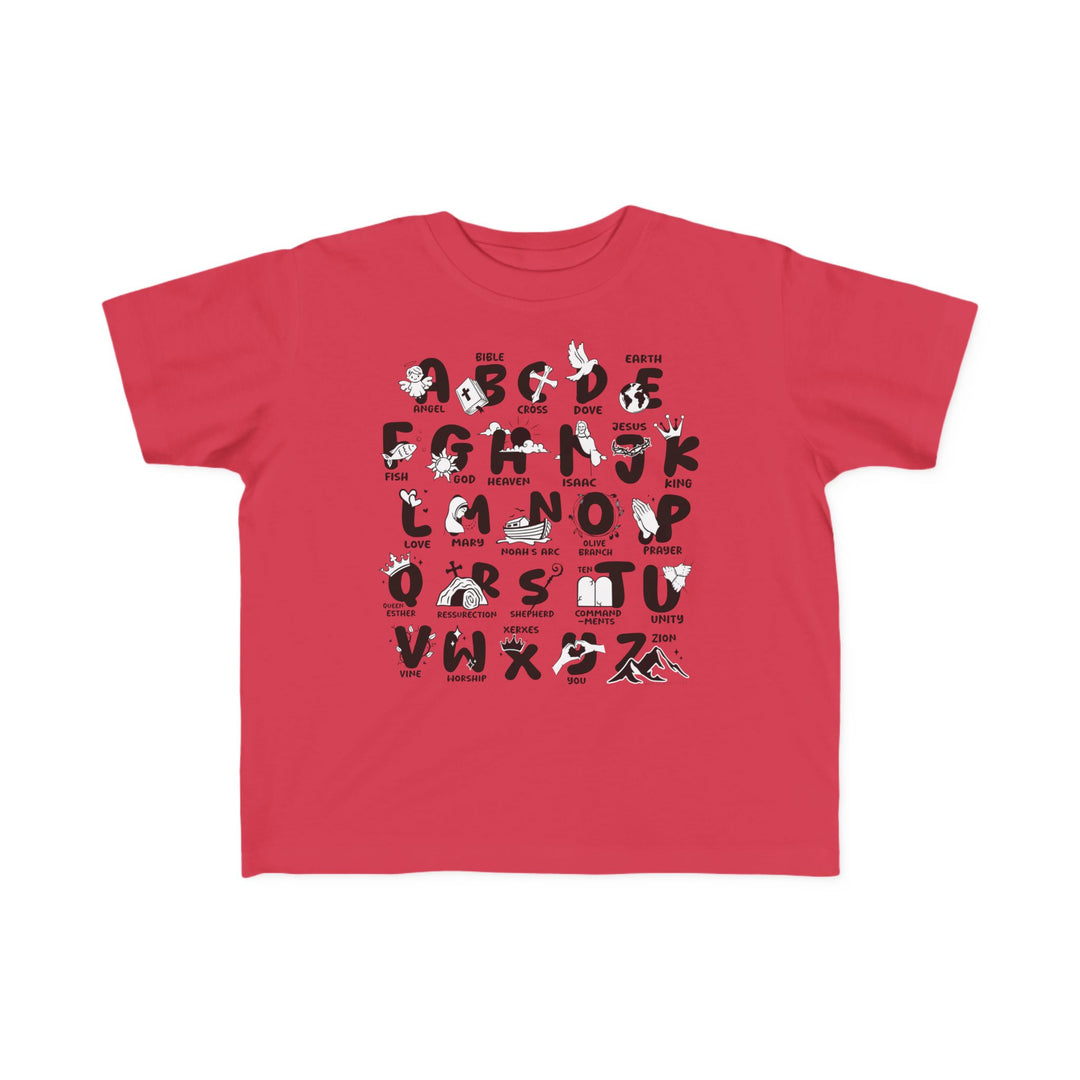 Bible Alphabet Toddler Tee