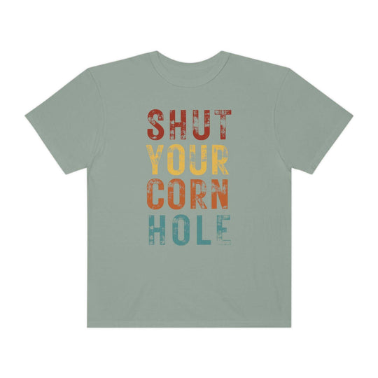 Shut Your Corn Hole Tee 25212687794630775266 24 T-Shirt Worlds Worst Tees