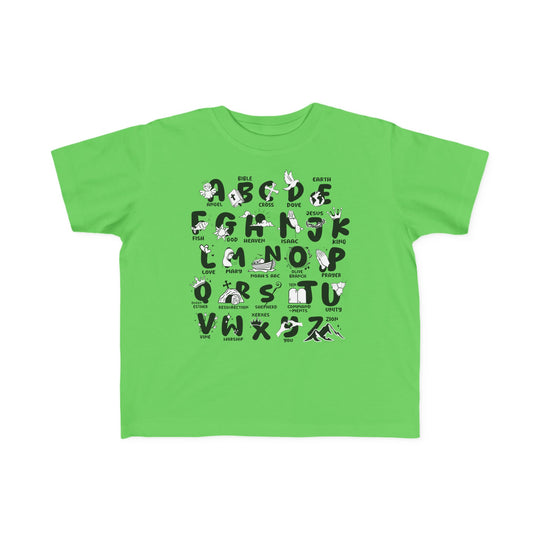 Bible Alphabet Toddler Tee